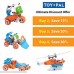 Toy Pal | STEM Toys for Boys | 146 Piece Educational Engineering Building Toys Set for Boys & Girls Ages 7 8 9 10 Years Old | 5 6 Year Old can Build with Help | Best Toy Gift for Kids B078QVJPRX